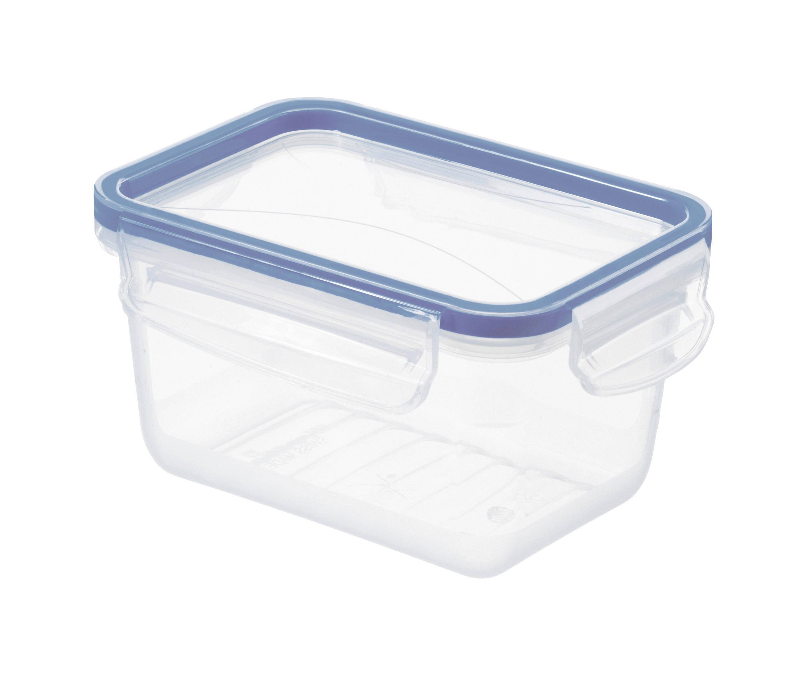 POSODA ZA SHRANJEVANJE  CLIC & LOCK    16,1/12/8,5 cm         - modra/prosojno, Basics, umetna masa (16,1/12/8,5cm) - Rotho