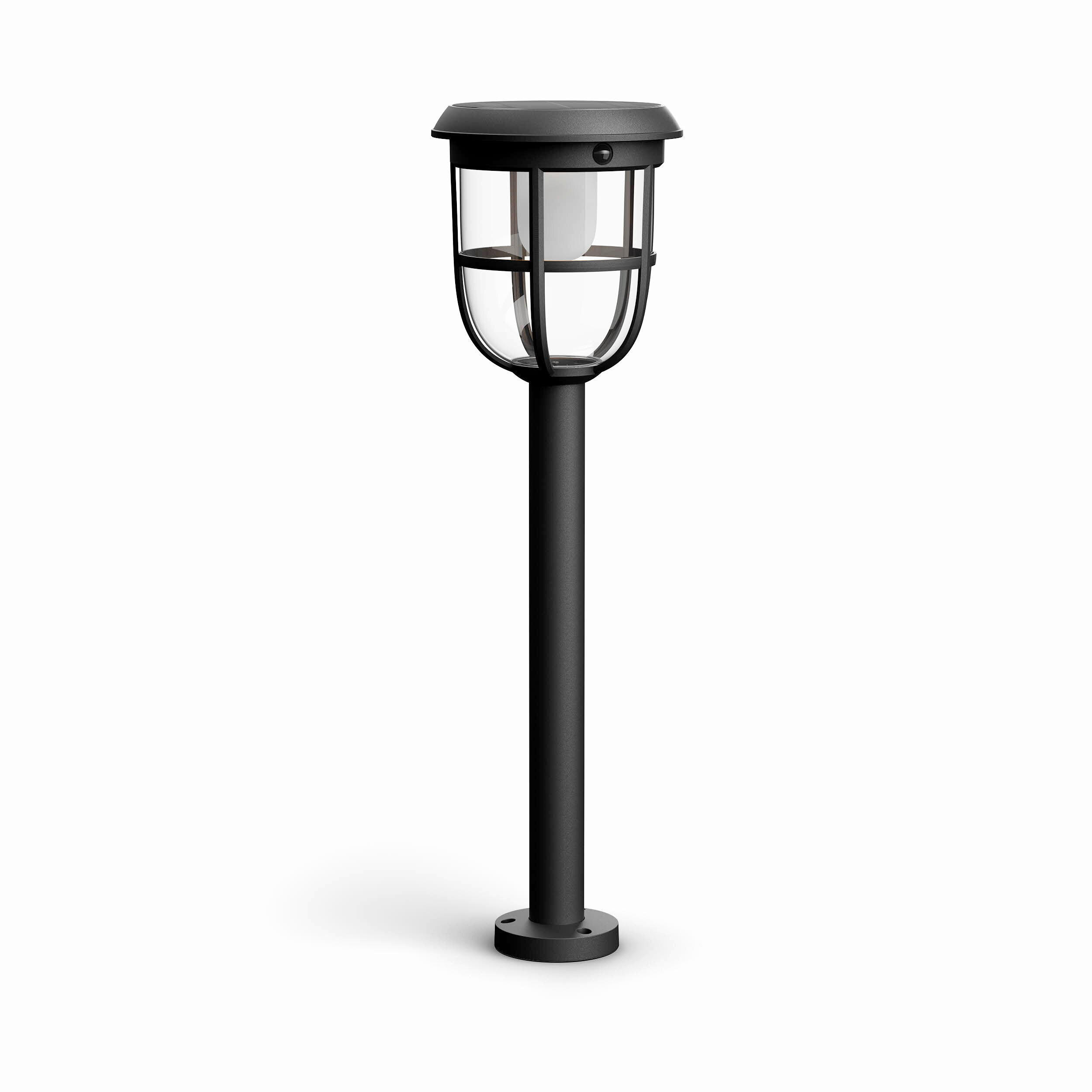 SOLARLEUCHTE 17.5/80.3/17.5 cm   - Schwarz, KONVENTIONELL, Kunststoff (17.5/80.3/17.5cm) - Philips