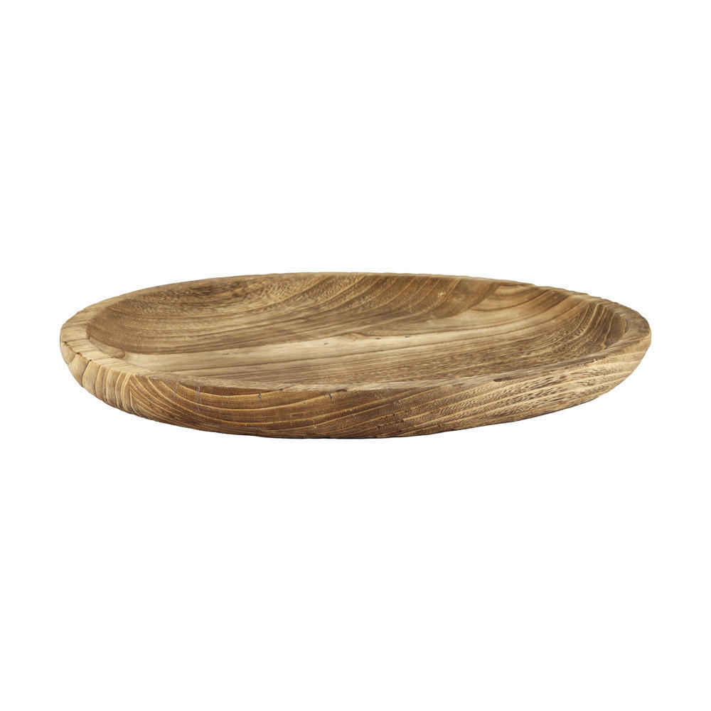 DEKORAČNÍ MISKA - Basics, dřevo (41/4/41cm)