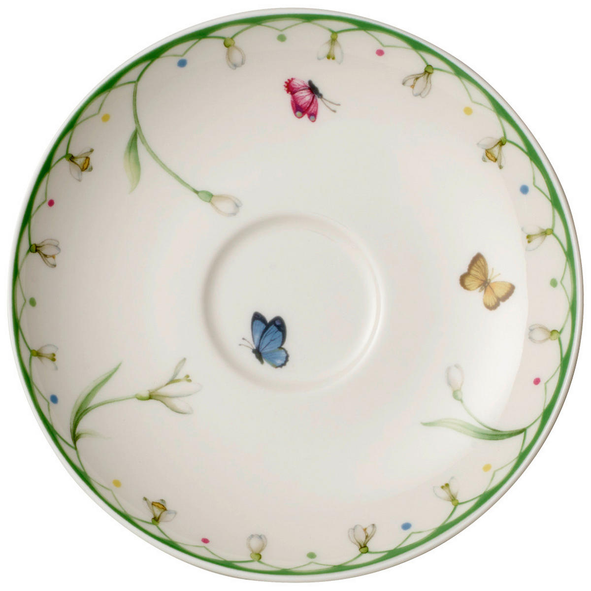 TACNA  Colourful Life       - zelena/bela, Lajfstajl, keramika (14cm) - Villeroy & Boch