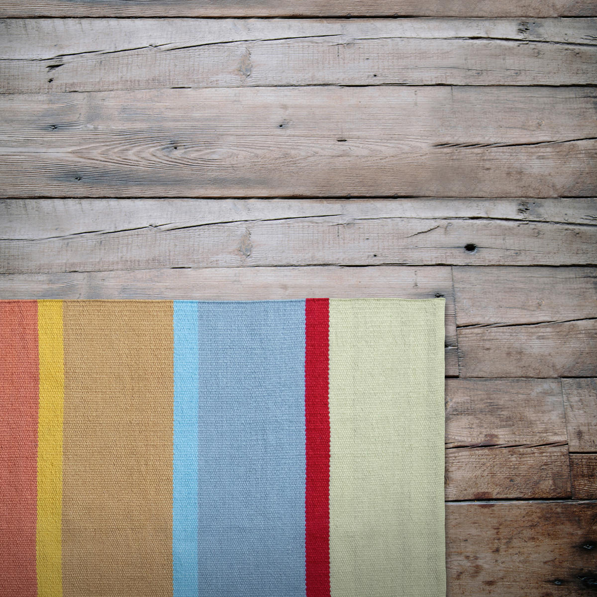 LÄUFER 160/100 cm REMEMBER Flieder, Senfgelb  - Senfgelb/Flieder, Basics, Kunststoff (160/100cm)