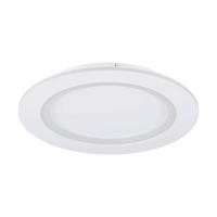 LED-DECKENLEUCHTE Padrogiano  Smart 45/10 cm   - Weiß, Basics, Kunststoff/Metall (45/10cm) - Eglo