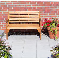 GARTENBANK 120/90/59,5 cm  in Akaziefarben  - Akaziefarben, MODERN, Holz (120/90/59,5cm) - Siena Garden