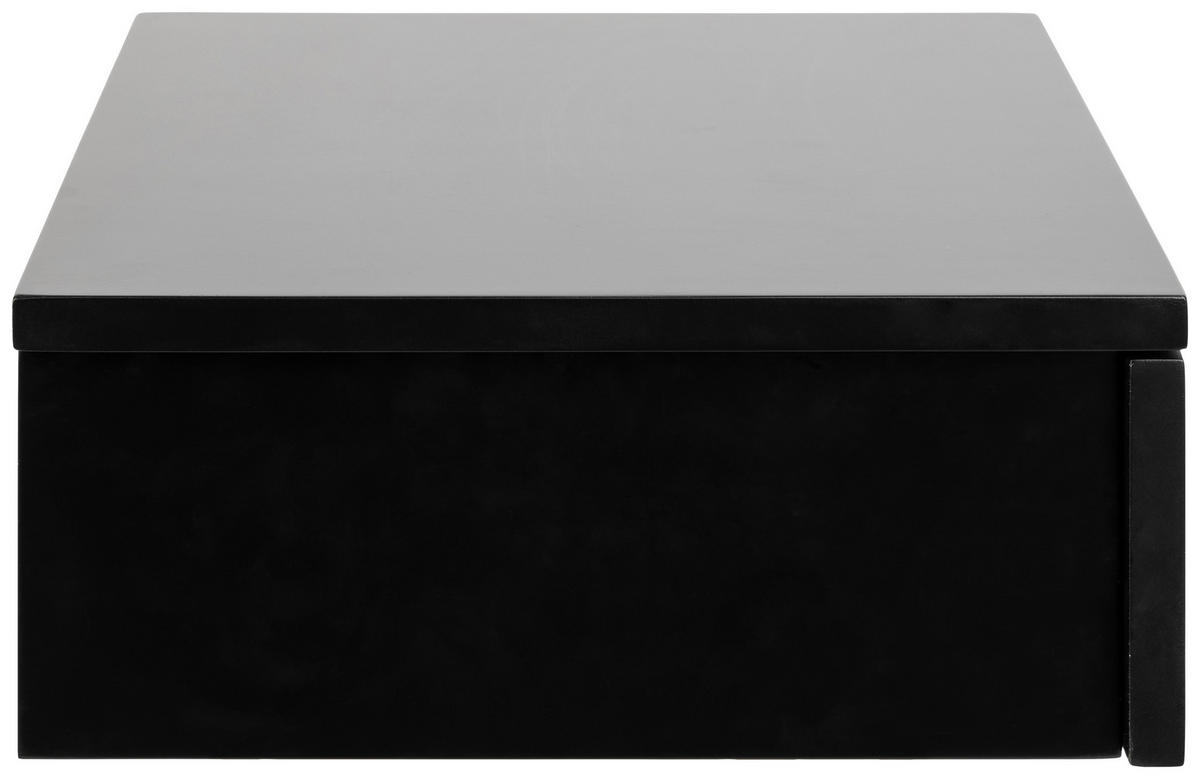 NACHTSCHRANK 37/13/32 cm  - Schwarz, MODERN, Holzwerkstoff (37/13/32cm) - MID.YOU