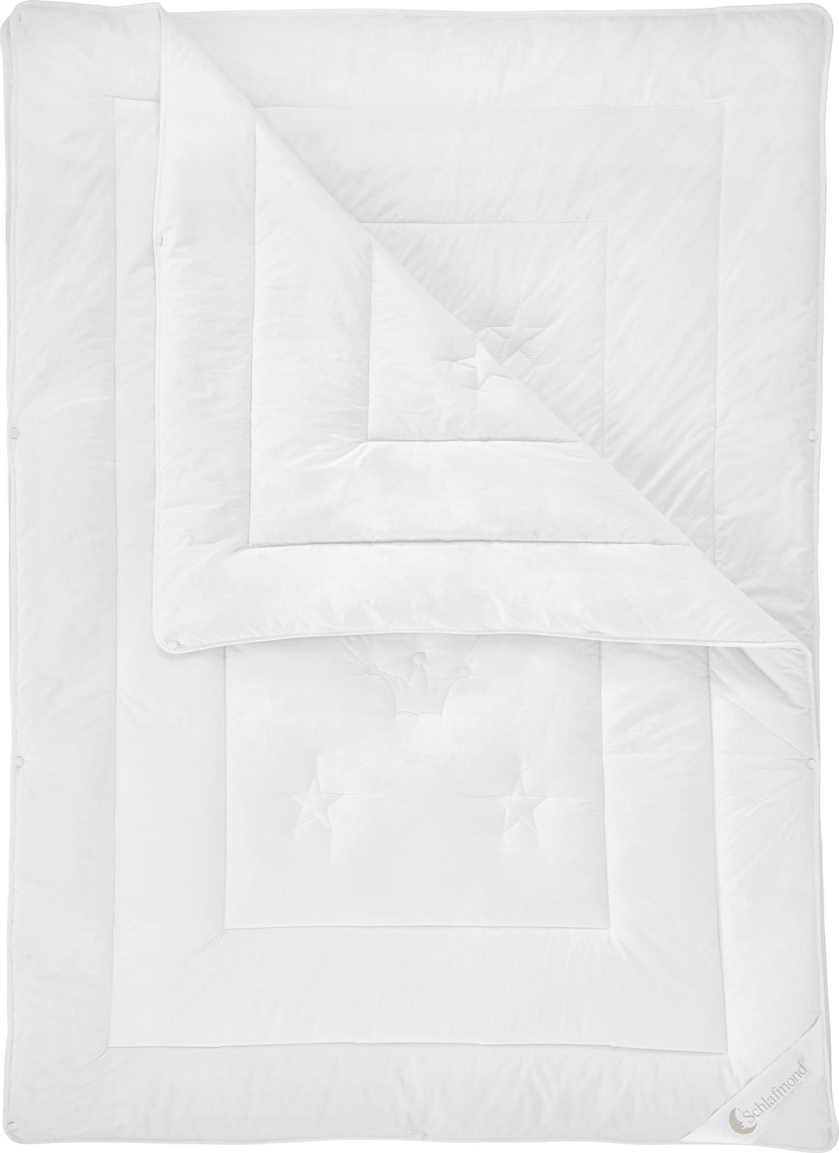 GANZJAHRESDECKE DUETT 140/200 cm  - Champagner, Basics, Naturmaterialien/Textil (140/200cm) - Schlafmond