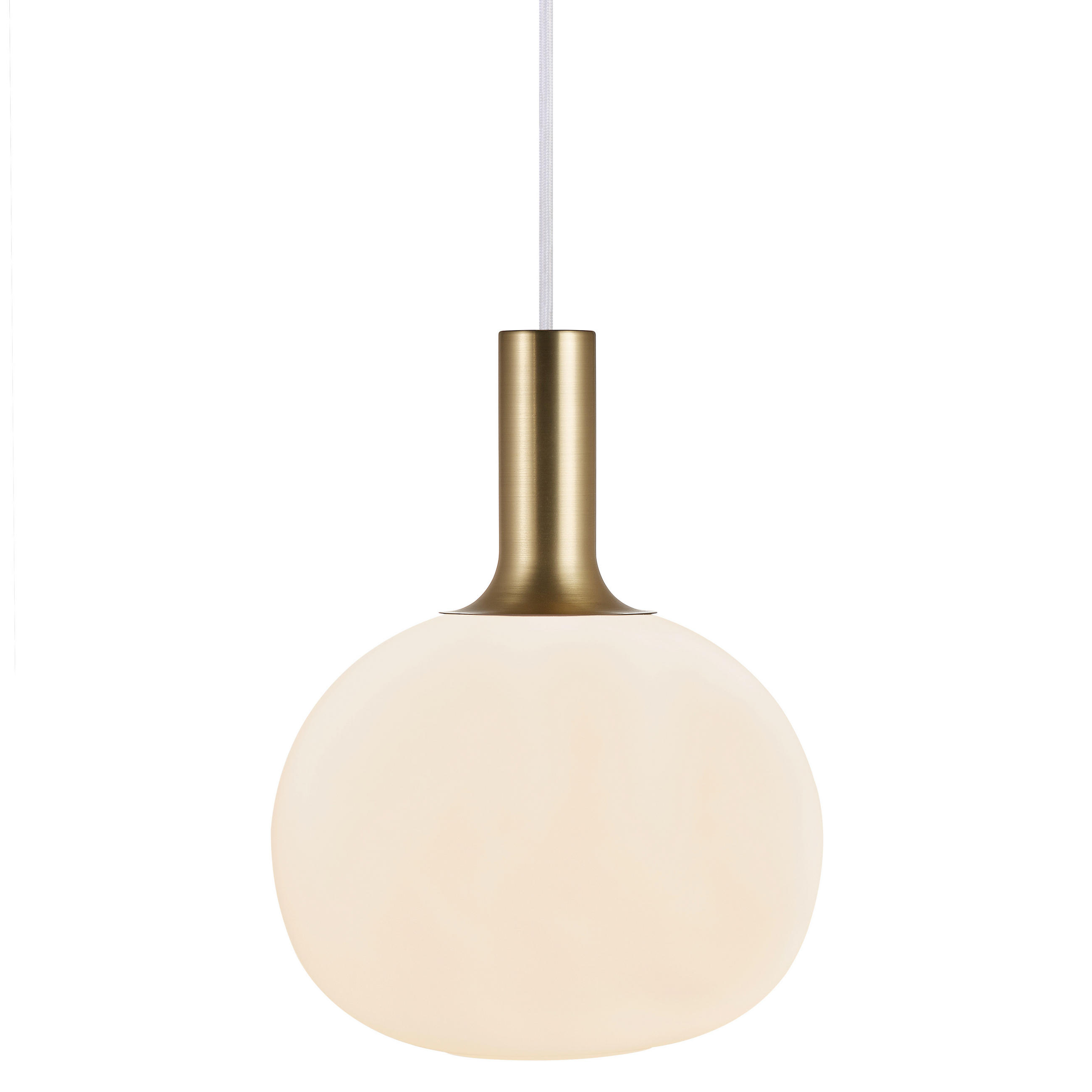 HÄNGELEUCHTE 25/33 cm  - Messingfarben/Schwarz, Basics, Glas/Metall (25/33cm) - Nordlux