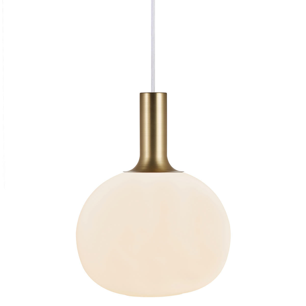 Hängeleuchte (1-flammig) aus O 25/33 cm  - Messingfarben/Schwarz, Basics, Glas/Metall (25/33cm) - Nordlux