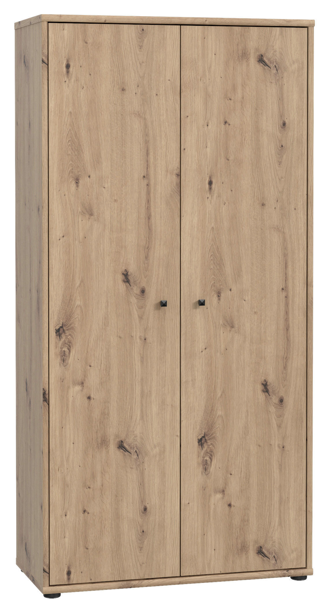 DREHTÜRENSCHRANK 2-türig Eiche Artisan - Eiche Artisan, Design, Holzwerkstoff (73,7/149,5/34,8cm)