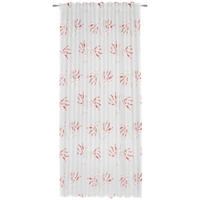 KÉSZFÜGGÖNY részben áttetsző  - piros/szürke, Design, textil (140/245cm) - Esposa