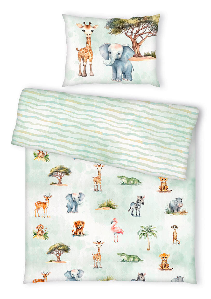 POSTELJNINA SAFARI 140/200 cm renforcé  - Basics, tekstil (140/200cm)