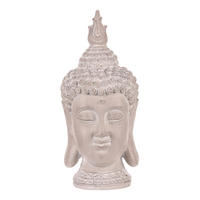 BUDHA - sivá, Basics, plast (14/14/29cm)