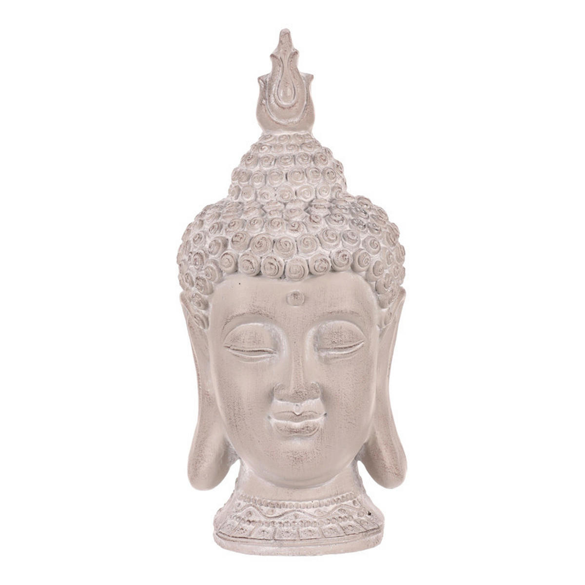 BUDHA - sivá, Basics, plast (14/14/29cm)