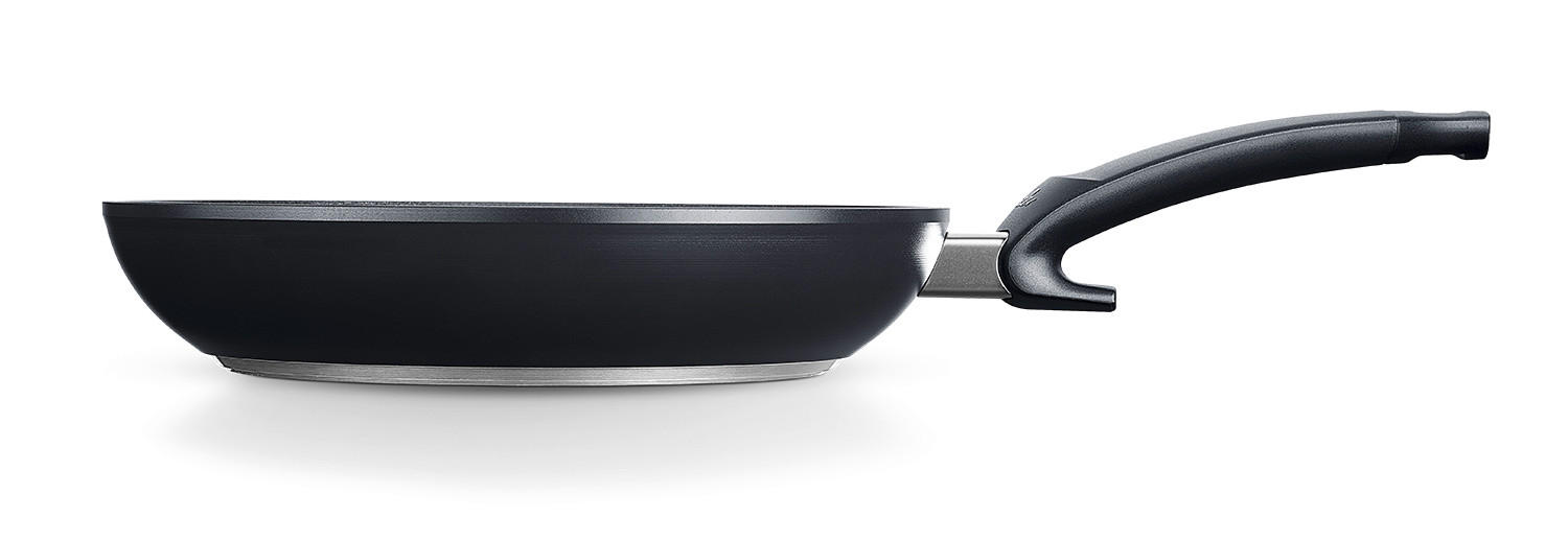 SADA PÁNVÍ, 24+28 cm, 2dílné - černá, Basics, kov (24+28cm) - Fissler