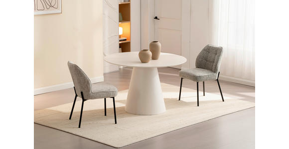 ESSTISCH 120/120/75 cm Nachbildung  Holzwerkstoff rund Beige  - Beige, Design, Holzwerkstoff (120/120/75cm) - Xora