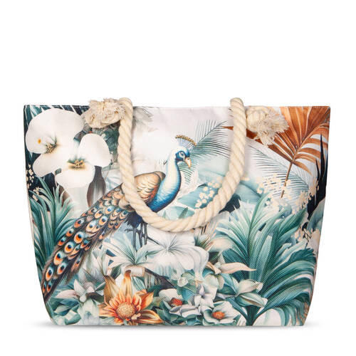 STRANDTASCHE - Multicolor, Trend, Textil (43/60cm)