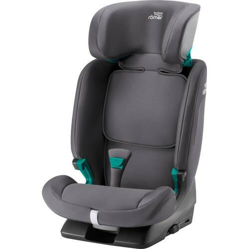 KINDERAUTOSITZ EVOLVAFIX  - Dunkelgrau, Basics, Kunststoff/Textil (44/60/48cm) - Britax Römer