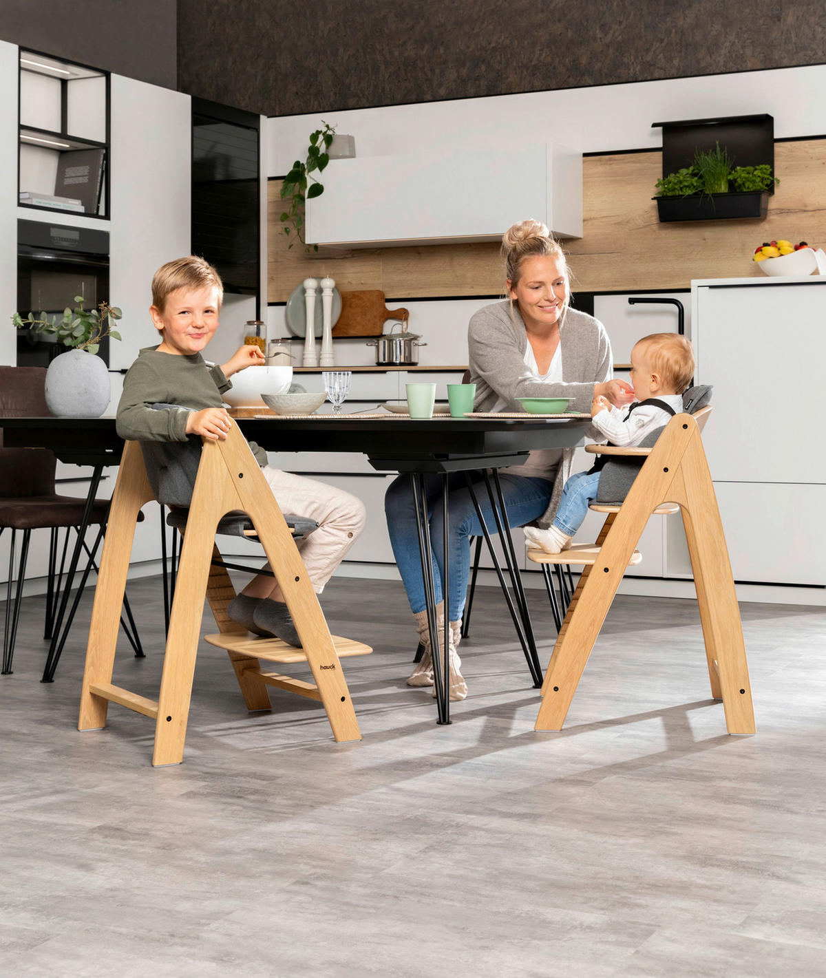 HOCHSTUHL ARKETA  - Eichefarben, Basics, Holz (48/79/54cm) - Hauck