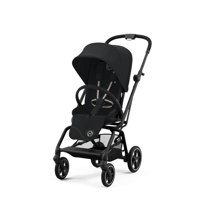 BUGGY Eezy S Twist+2  - Schwarz, Basics, Kunststoff/Textil (80.5/45/105cm) - cybex GOLD