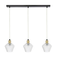 SVJETILJKA VISEĆA    70/14/120 cm    Greniko  - zlatne boje/prozirno, Konvencionalno, metal (70/14/120cm)