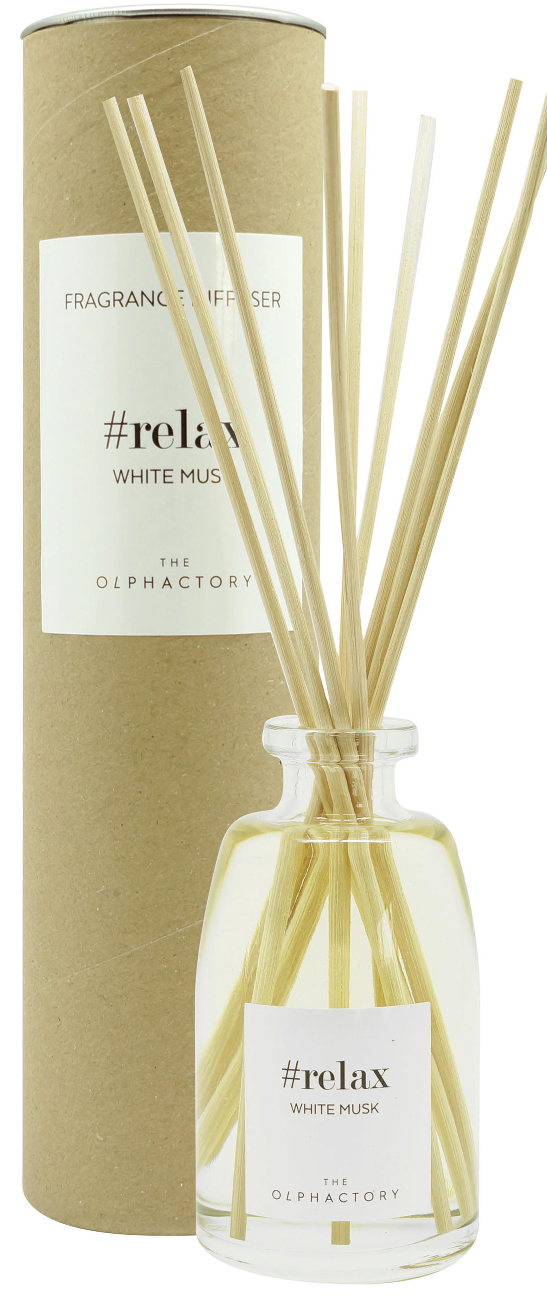 DIŠAVA ZA PROSTOR White Musk  - večbarvno, Basics, karton/steklo (250ml) - The Olphactory