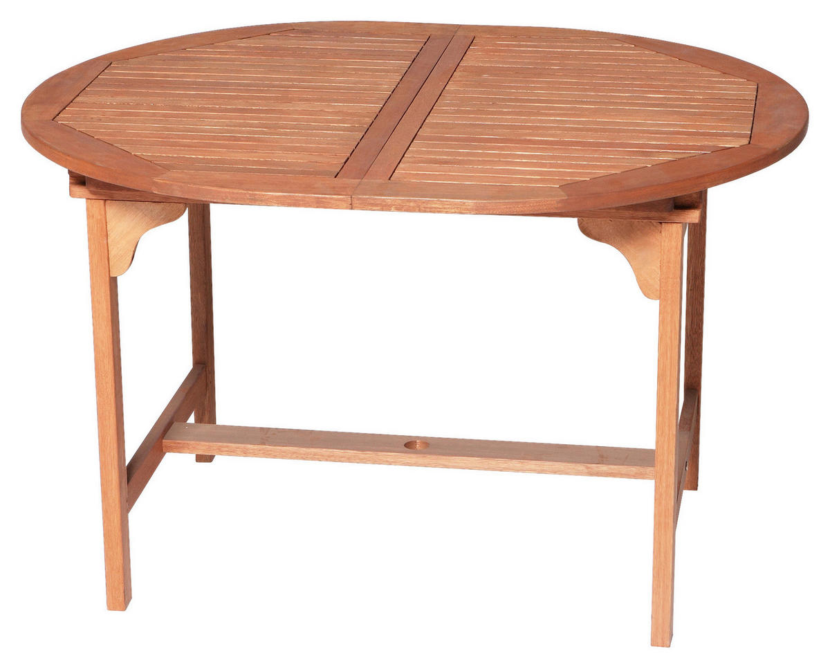 GARTENSET Eukalyptusholz Hartholz  - Naturfarben/Grün, KONVENTIONELL, Holz/Textil - Gardenson