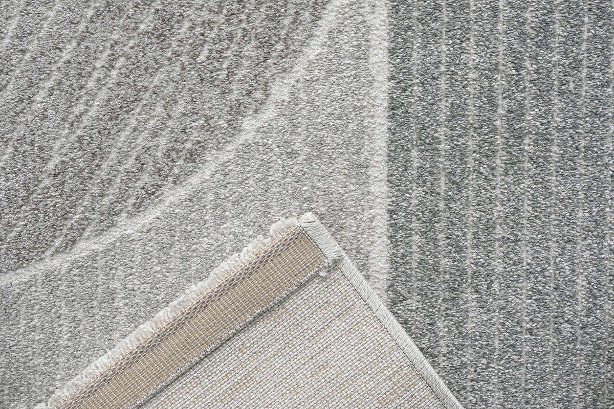 WEBTEPPICH 133/195 cm Valencia Grau, Petrol, Hellgrau  - Petrol/Hellgrau, Design, Textil (133/195cm) - Novel