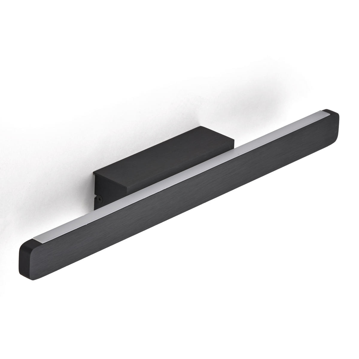 LED-WANDLEUCHTE Gr. 650 Wandleuchte Up and Down   - Schwarz, Design, Metall (6/44/6cm) - Ambiente
