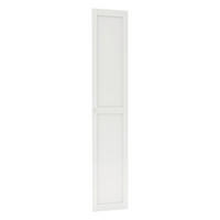TÜR 45,3/235/1,8 cm   - Weiss/Alufarben, Konventionell, Holzwerkstoff/Kunststoff (45,3/235/1,8cm) - Hom`in