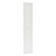 LANDHAUSTÜR 45,3/235/1,8 cm Weiß  - Alufarben/Weiß, KONVENTIONELL, Holzwerkstoff/Kunststoff (45,3/235/1,8cm) - Hom`in