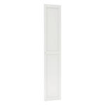 LANDHAUSTÜR 45,3/235/1,8 cm Weiß  - Alufarben/Weiß, KONVENTIONELL, Holzwerkstoff/Kunststoff (45,3/235/1,8cm) - Hom`in