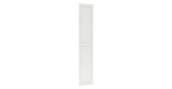 TÜR 45,3/235/1,8 cm - Alufarben/Weiß, KONVENTIONELL, Holzwerkstoff/Kunststoff (45,3/235/1,8cm) - Hom`in