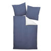 WENDEBETTWÄSCHE Seersucker 135/200 cm  - Blau, Basics, Textil (135/200cm) - Janine