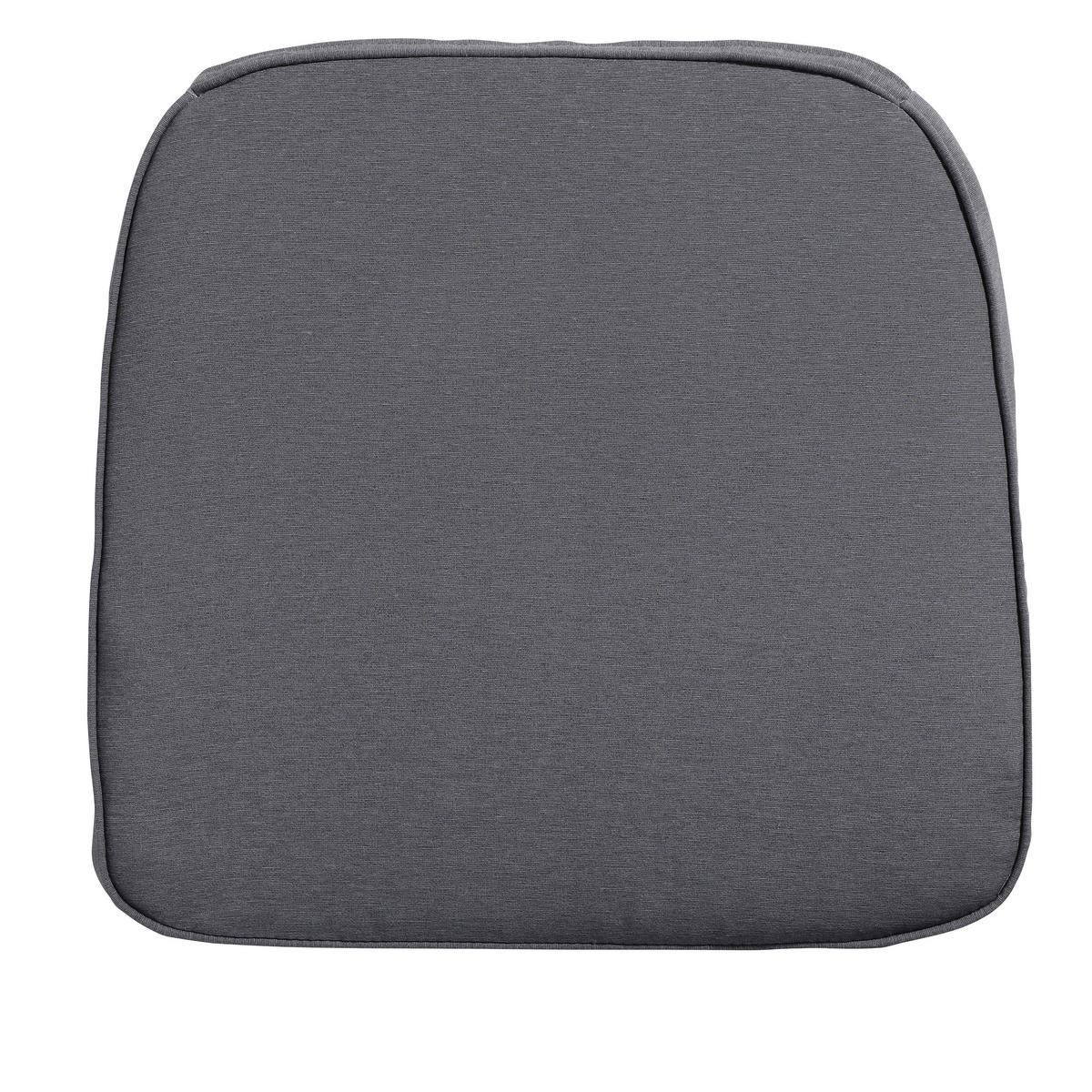 SITZKISSEN  48/46 cm   - Graphitfarben, Basics, Textil (48/46cm)