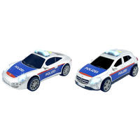POLIZEIAUTO - Multicolor, Basics, Kunststoff (8,50/19/12,50cm) - Simba