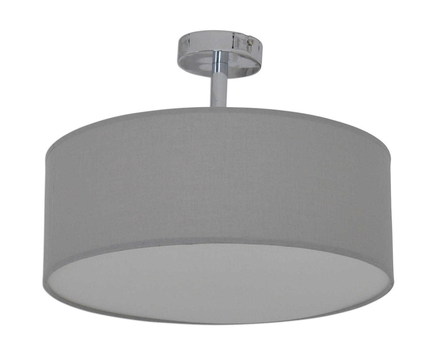 Deckenleuchte New York Ø 40 Cm 3-Flamming Mit Textilschirm