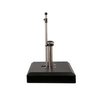 SONNENSCHIRMSTÄNDER - Anthrazit, Design, Metall (55/55cm)