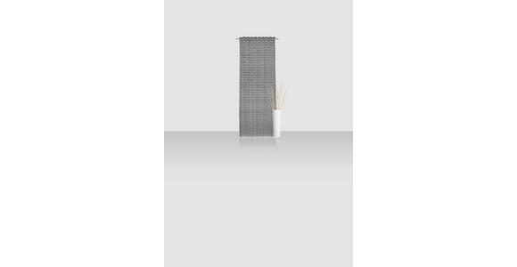 FERTIGVORHANG halbtransparent - Hellgrau, Design, Textil (140/255cm) - Novel