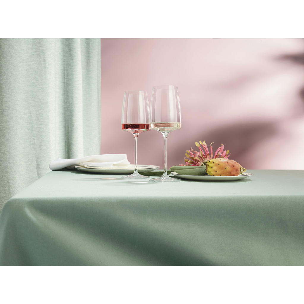 Thumbnail - Zwiesel Glas 2er Vivid Senses, Klar, Glas, 363 ml, 22.2 cm, Grüner Punkt, Essen & Trinken, Gläser, Weingläser, Weißweing...