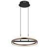 LED SVJETILJKA VISEĆA  39,7/150 cm      DELLA  - tamno siva/prozirno, Design, metal/plastika (39,7/150cm) - Globo