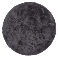 FELLTEPPICH 120 cm Tender 6281/52 D180 000  - Anthrazit, Basics, Textil (120cm) - Schöner Wohnen