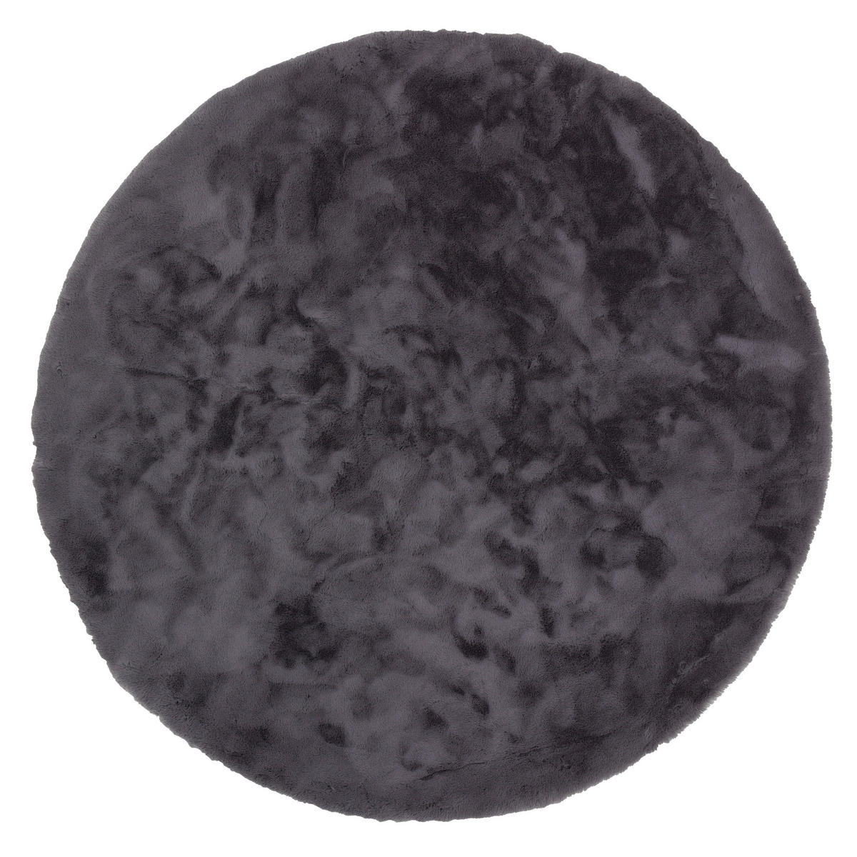 FELLTEPPICH 120 cm Tender 6281/52 D180 000  - Anthrazit, Basics, Textil (120cm) - Schöner Wohnen