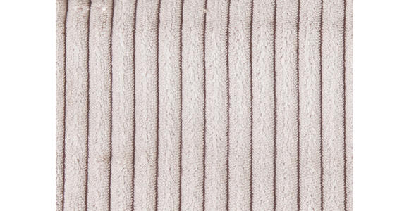 ECKSOFA Rosa Cord  - Schwarz/Rosa, KONVENTIONELL, Kunststoff/Textil (255/185cm) - Hom`in