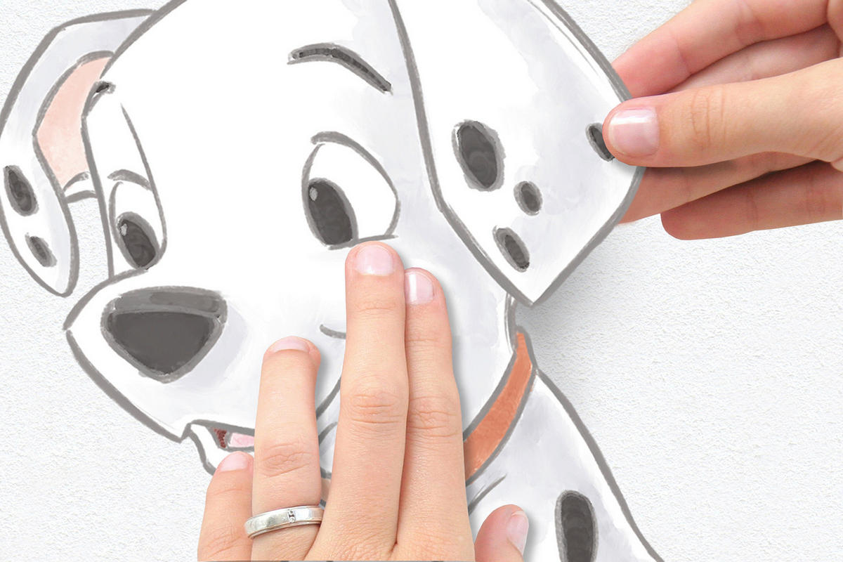 DEKOSTICKER  - LIFESTYLE, Kunststoff (50/70cm) - Disney