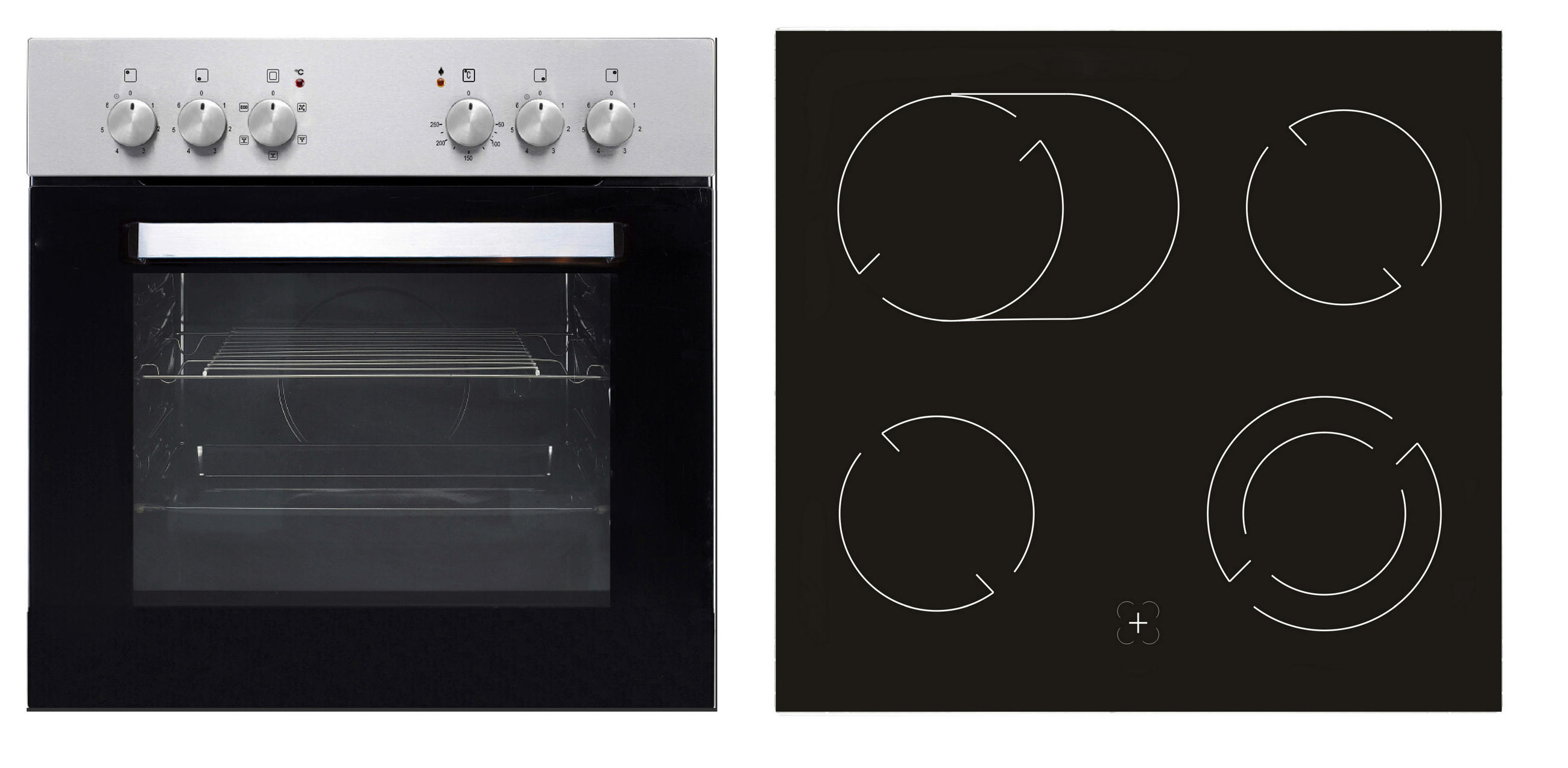 HERDSET BIC4-2KB GKU IX2  - Schwarz, Trend (59,5/59,5/50cm) - PKM