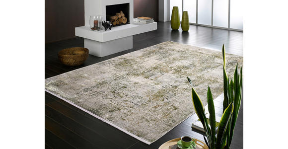 WEBTEPPICH 120/180 cm Avignon Grau, Grün - Grau/Grün, Design, Textil (120/180cm) - Dieter Knoll