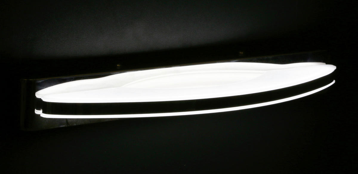 SPIEGELLEUCHTE 11/41/5 cm   - Chromfarben, Design, Metall (11/41/5cm)