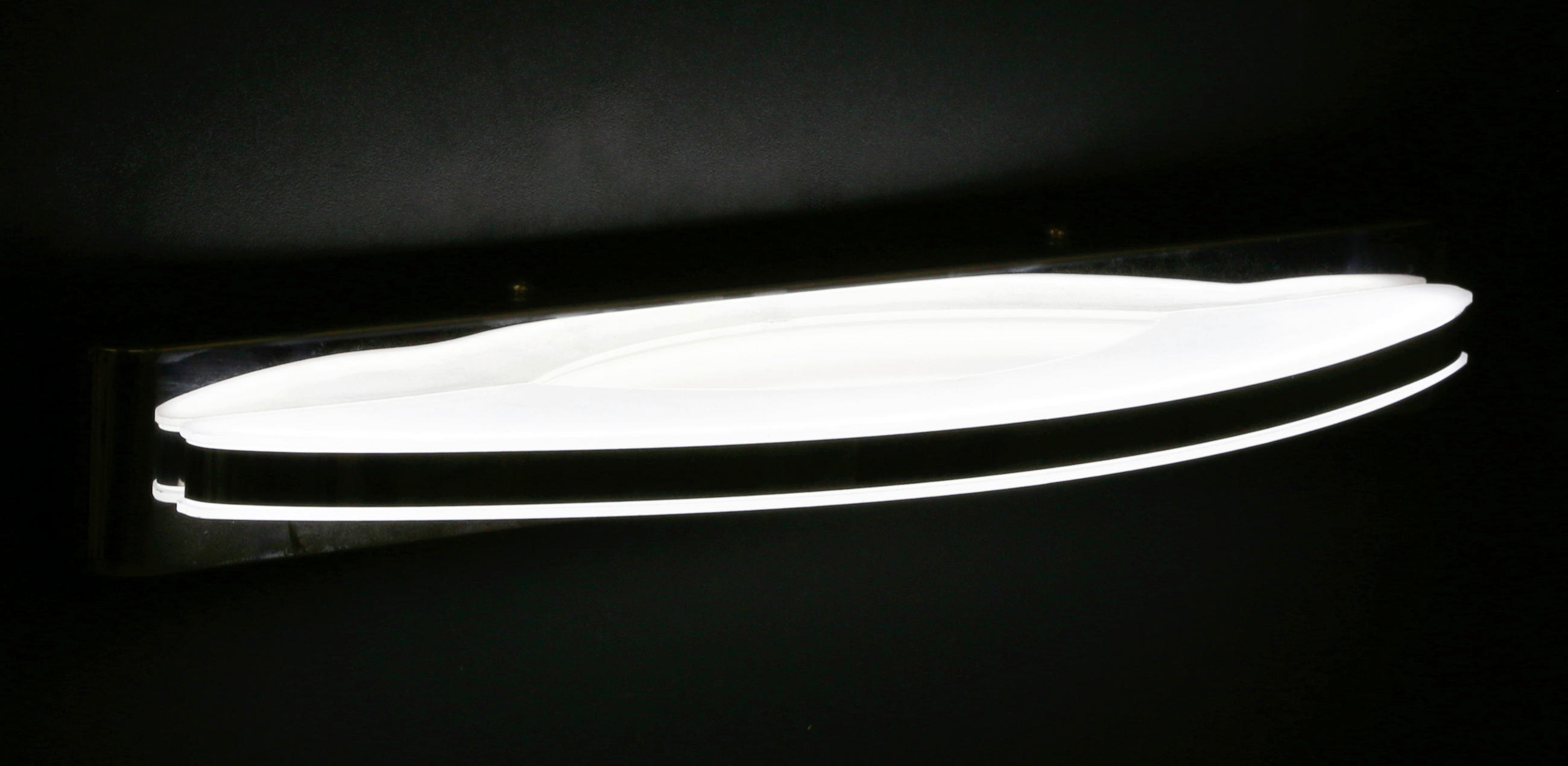 Thumbnail - Spiegelleuchte, Chrom, Metall, 41x5x11 cm, Lampen & Leuchten, Innenbeleuchtung, Wandleuchten, Spiegelleuchten