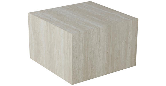 COUCHTISCH 60/60/38 cm quadratisch Hellgrau - Hellgrau, Design, Holzwerkstoff (60/60/38cm) - Carryhome
