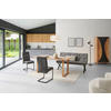 SITZBANK in Metall, Textil Grau  - Schwarz/Grau, LIFESTYLE, Textil/Metall (160/90/41cm) - MID.YOU