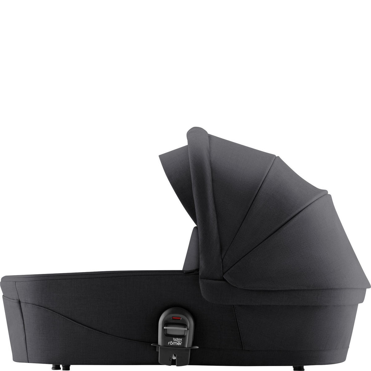 LIEGEWANNE Smile 5Z  - Schwarz, Basics, Textil/Metall (20/43/85.5cm) - Britax Römer